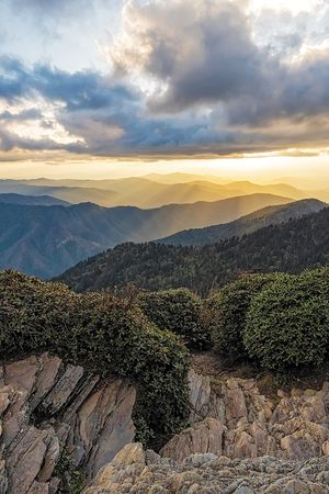 Cliff Tops October I in the Great Smoky Mountains
