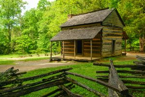 John Oliver Cabin II 2023 05 in the Great Smoky Mountains