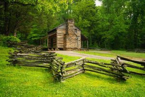 John Oliver Cabin I 2023 05 in the Great Smoky Mountains